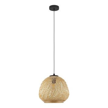 Eglo Dembleby pendel E27 Ø320 bambus