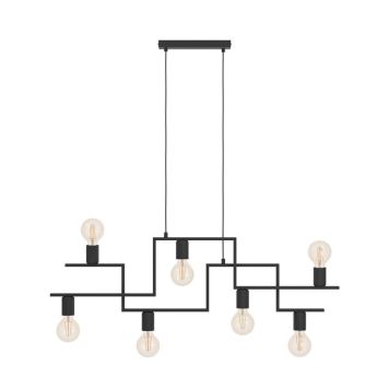 Eglo Fembard langbordslampe 7xE27 L100,5cm sort