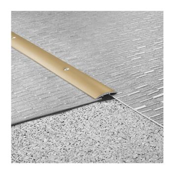 Logoclic overgangsprofil plast beige 100x3 cm