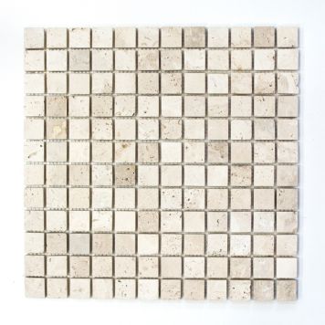 Mosaik Trend Chiaro antik travertin 23x23x10 mm