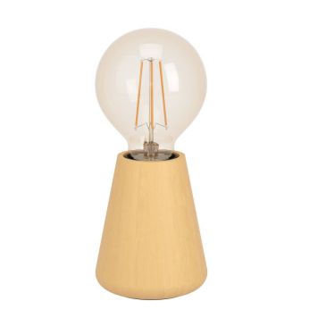 Eglo Asby bordlampe H10cm E27 lys træ