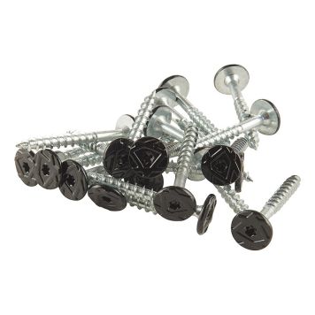 Probau træbetonskrue sort 5,0x45 mm 100 stk.