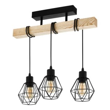 Eglo Townshend 5 pendel sort/eg E27 55 cm