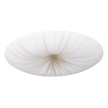 Eglo LED-loftlampe Nieves hvid/guld 10W Ø31 cm