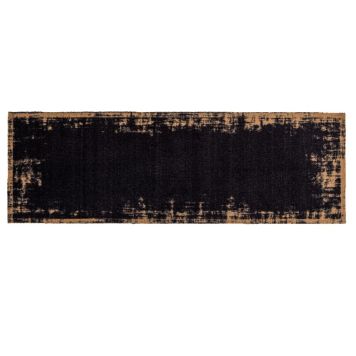 Astra gulvløber Miabella sort/beige 150x50 cm