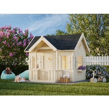 Palmako legehus Jennie 3,6 m² med terrasse