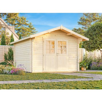 Palmako hytte Sally ubehandlet 10,2 m²