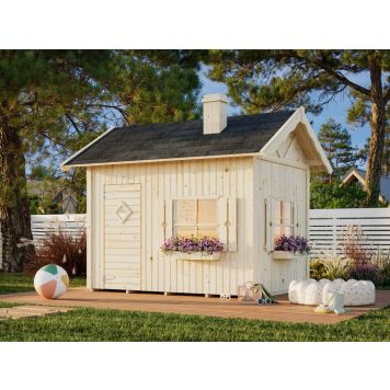 Palmako legehus Grete 3,7 m² med hems