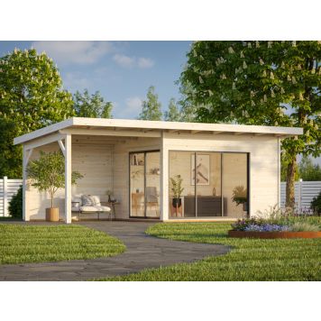 Palmako udestue Andrea Slide Plus ubehandlet 11,2+7,9 m²