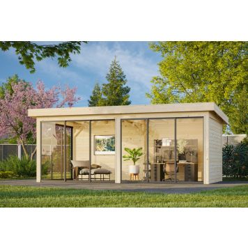 Palmako udestue Lenna Connect 402 ubehandlet 16,6 m²