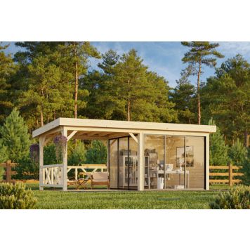 Palmako udestue Lenna Connect 403 ubehandlet 16,6 m²