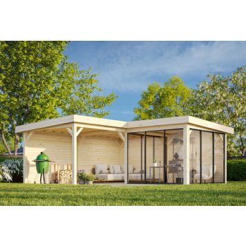 Palmako udestue Lenna Connect 412 ubehandlet 24,9 m²