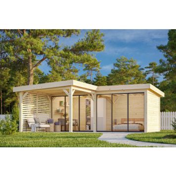 Palmako udestue Lenna Connect 413 ubehandlet 24,9 m²