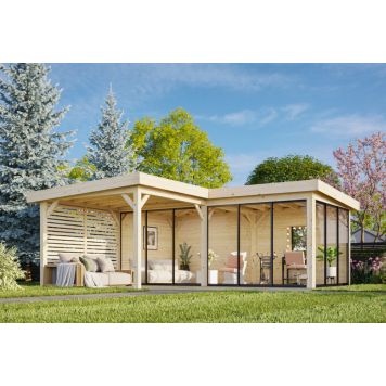 Palmako udestue Lenna Connect 414 ubehandlet 24,9 m²