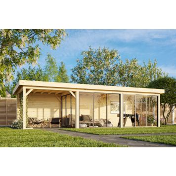 Palmako udestue Lenna Connect 418 ubehandlet 24,9 m²