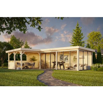 Palmako udestue Lenna Connect 421 ubehandlet 33,2 m²