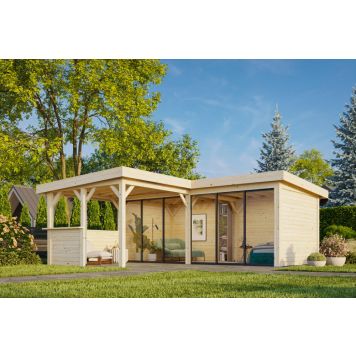 Palmako udestue Lenna Connect 422 ubehandlet 24,9 m²