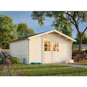 Palmako hytte Lotta ubehandlet 13,9 m²