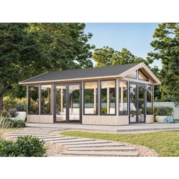 Palmako pavillon Isabella 22,2 m² - flere farver