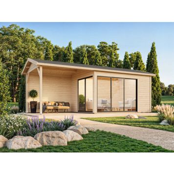 Palmako udestue Amanda Slide 11,2 + 7,8 m² - flere farver