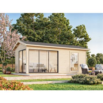 Palmako udestue Amanda Slide 17,1 m² - flere farver