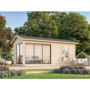 Palmako udestue Amanda Slide Plus 17,1 m² - flere farver