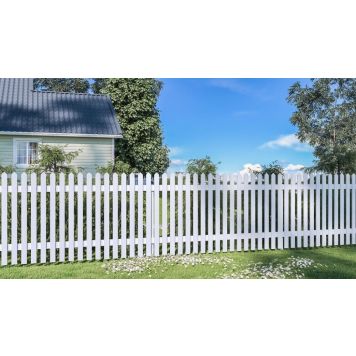 Palmako stakithegn Luise hvid 180x100 cm