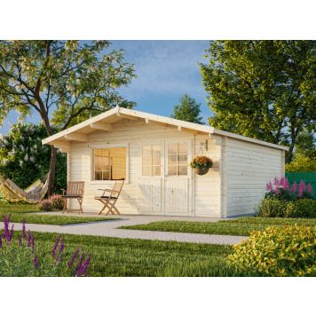 Palmako hytte Britta ubehandlet nordisk gran 22,3 m²