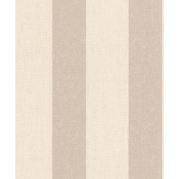 Rasch tapet striber beige/brun