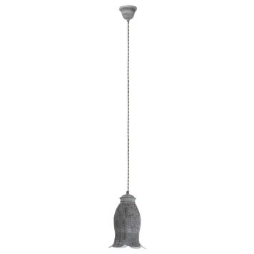 Eglo Talbot 1 pendel mørk/grå Ø16,5 cm