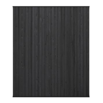 Plus hegn Noor sort 150x178 cm