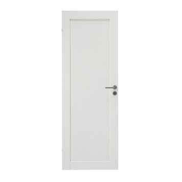 Swedoor dør massiv Purity 01 L hvid folie 9x21