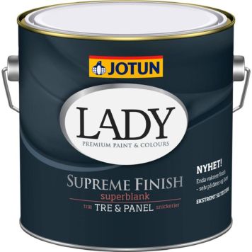 Jotun Lady Supreme Finish 80 vandfortyndbar oliemaling flere str.