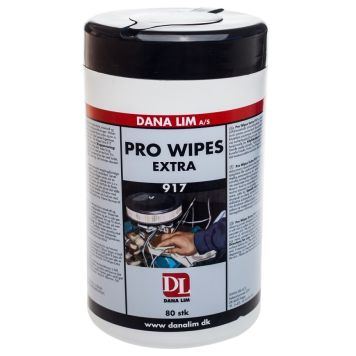 Dana Lim renseserviet pro wipes ekstra 917 80 stk.