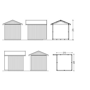 FLEXANEX TYPE A 4,9 m² UBEHANDLET "INDIVIDUEL"