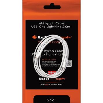 Leki bycph kabel USB-C til lightning 2M
