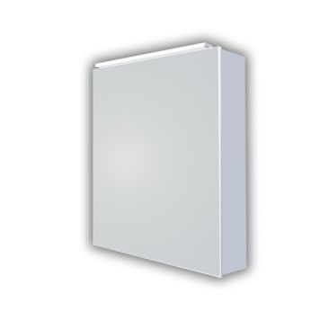 DSK Design LED spejlskab ALUMINIO 500x600x112mm