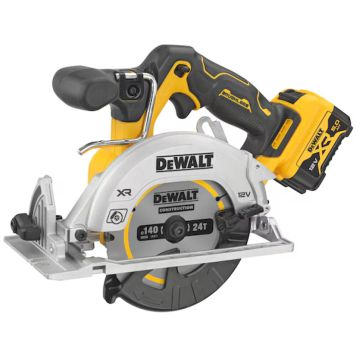 Dewalt akku rundsav 12V XR 140 mm inkl. 2x5,0 Ah-batterier