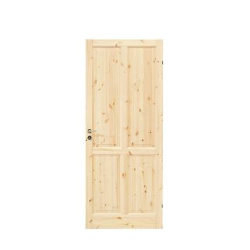 Dooria dør Dannebrog ubehandlet fyr 825x2040 mm 9x21