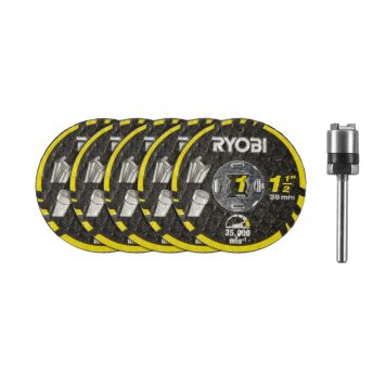 Ryobi twist lock skæreskivesæt RAR301-6 6 dele