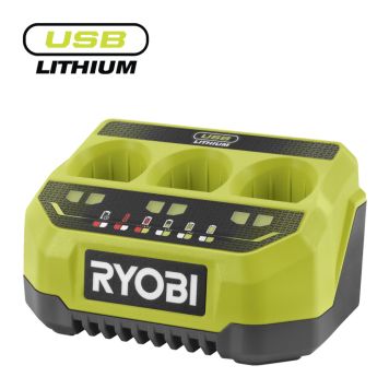 Ryobi 3-ports oplader RC43P 4V