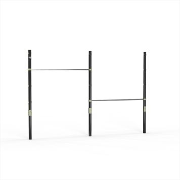 Exit Toys Ivy tumlestang/gymnastikstang dobbelt metal 225x154 cm