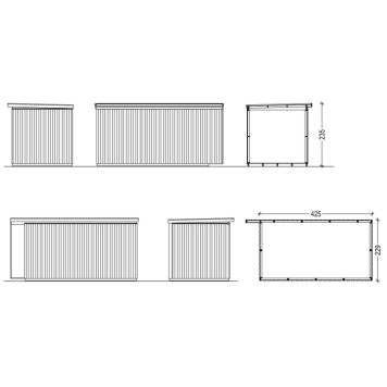 FLEXANEX TYPE B 9,7 m² UBEHANDLET "INDIVIDUEL"