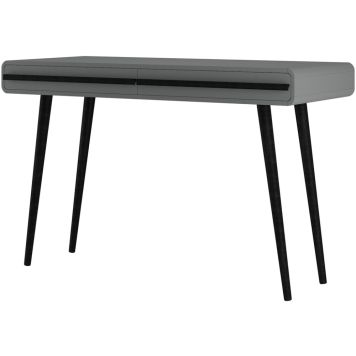 Notio Living skrivebord m/skuffer grå sort