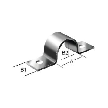 Vormann rørholder 2" galvaniseret