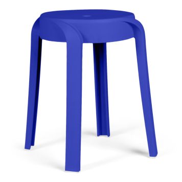 Sunfun skammel Lisa glasfiber blå 33x45,5 cm