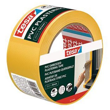 Tesa byggetape PVC riflet 33m x 50mm