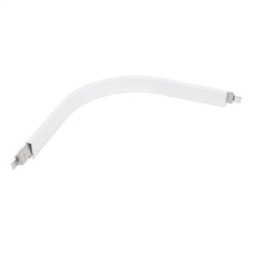 Kirsch hjørne Elite hvid 90° 20x20 cm 2 stk.