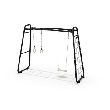 Exit Toys GetSet monkeybar MB210 lege- og aktivitetsstativ stål sort 331x115x248 cm