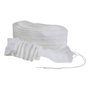 Kirsch rynkehånd polyester hvid